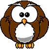 Cartoon owl